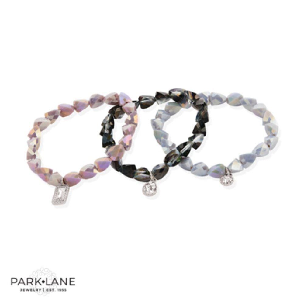 Park Lane Orchid Bracelet (set of 3) NWT
